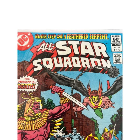Vintage DC Comic All Star Squadron Comic Book #6 - Picture 2 of 4